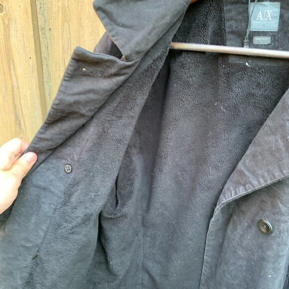 Vintage Armani Exchange Jacket Black Large - Picture 2 of 6